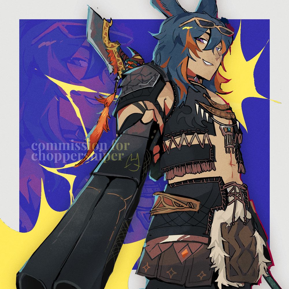 halfbody commission for choppersniper on vgen!