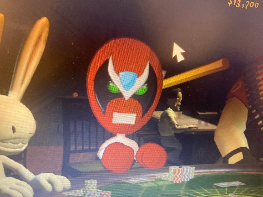 SB’s spade failed to despawn properly after his winning animation played and now it’s floating disconnectedly in the air