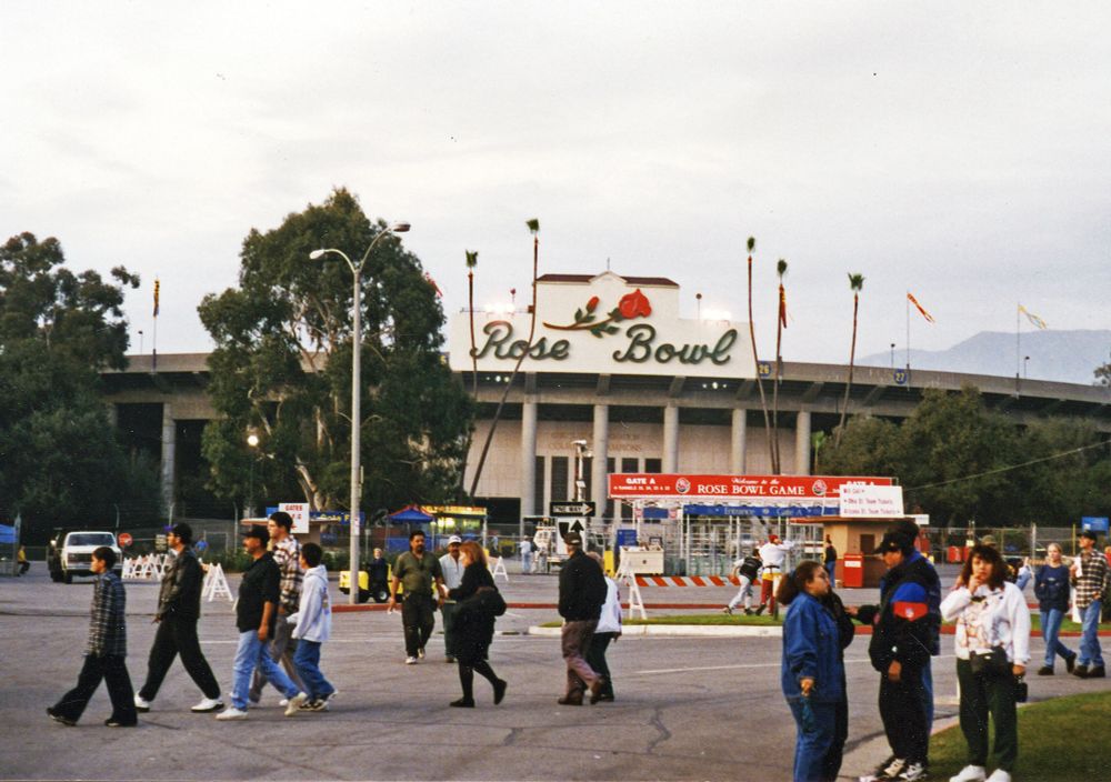 Rose Bowl stadium
December 1996