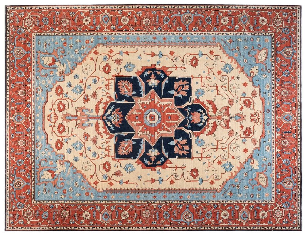"Bodhild" - a new rug from Usak, Turkey - that i just bought because I have no self-control
