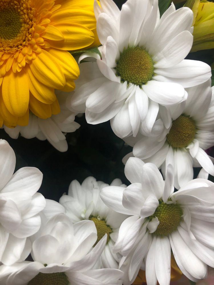 Bouquet de fleurs.