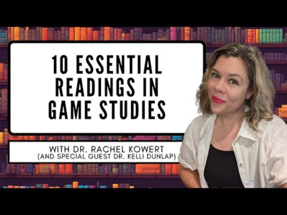 10 Essential Readings in #gamestudies (2024 edition)