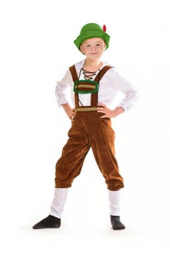 extremely cute and pale boy wearing lederhosen