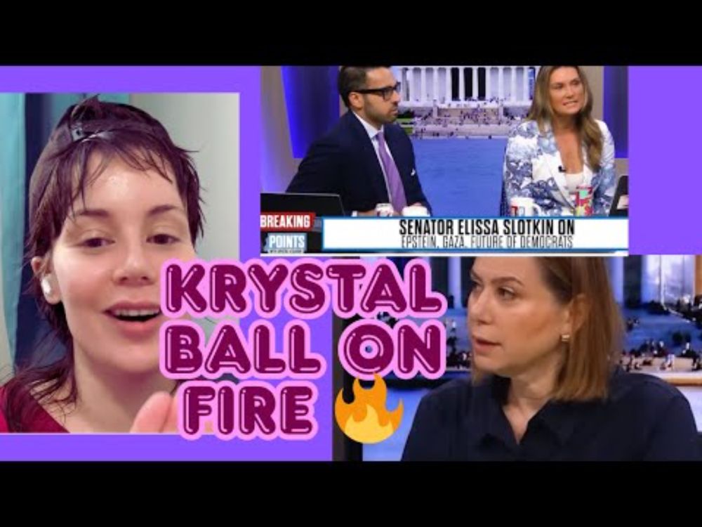 Krystal Ball GRILLS Senator Elissa Slotkin! 