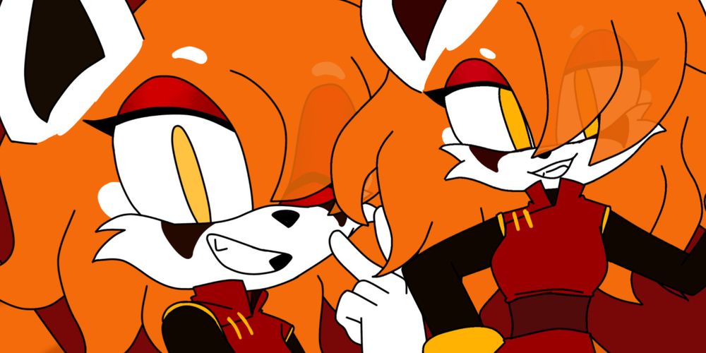 an indie portrayal or an original character scripted for the sonic verse. scripted by the wind, they/them. account is deaddovedonoteat and mdni.

[ Art done by me unless stated otherwise. ]

halo the red panda, gruff attitude and wild nature— and able to absorb kinetic energy and “bounce it back”, halo is known for throwing herself directly into danger.

she wants nothing more than to finally bring robotnik to his knees and for a new era of peace to wash over mobius.

of course, we can’t get peace without a hit of brute strength first. now can we?