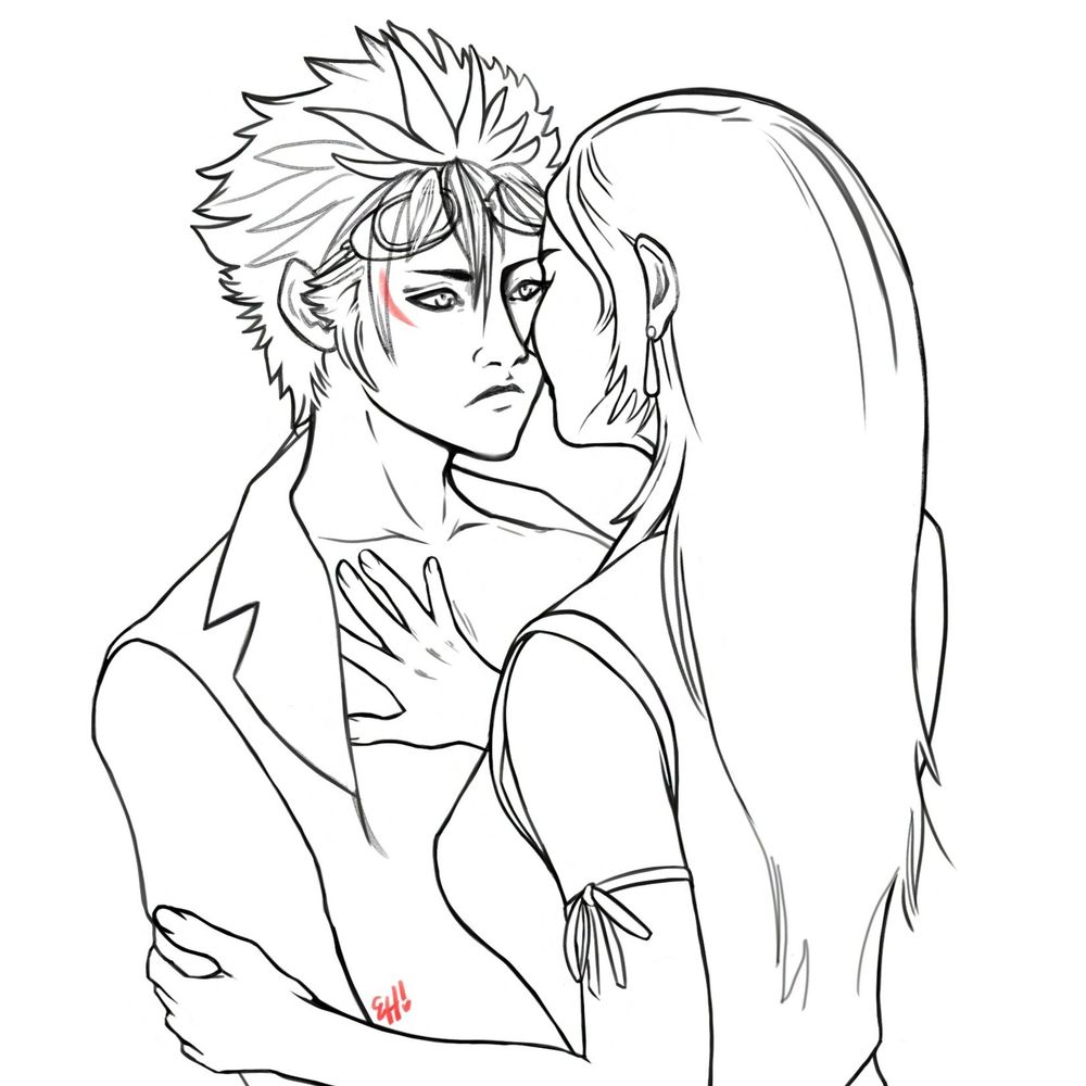 Reno x Tifa 
#Reti
#Tifa #TifaLockhart #Reno #RenooftheTurks
#FF #FFVII #FinalFantasy #FinalFantasyVII 
#ClipStudioPaint #CSP
#art #fanart #myart 