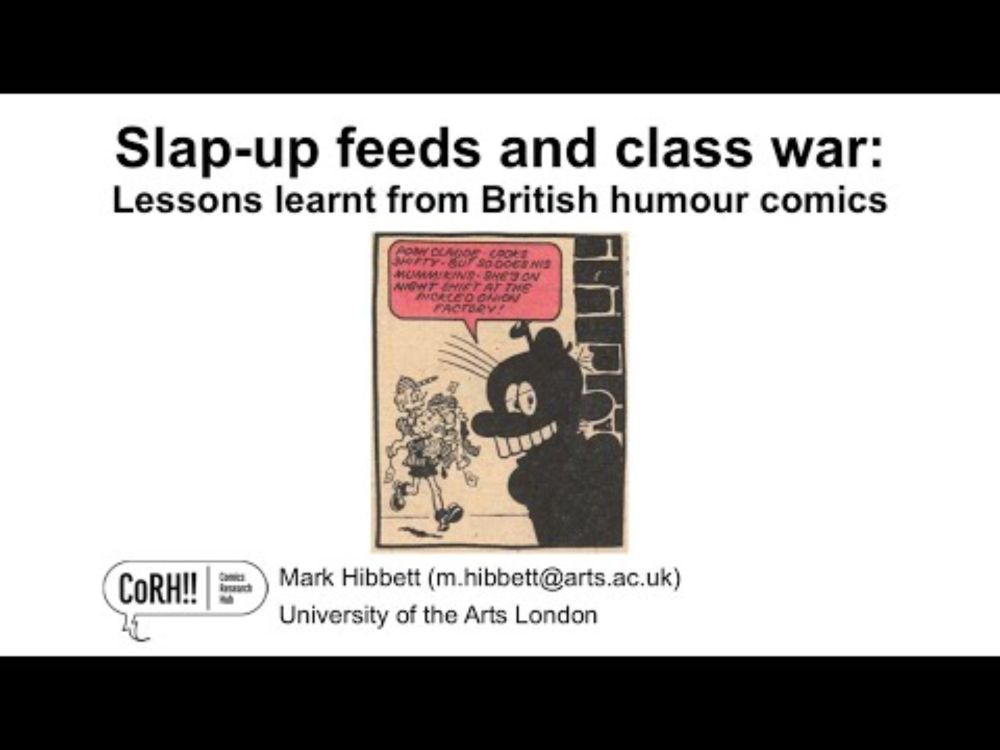 Slap-up feeds and class war: lessons learnt from British humour comics