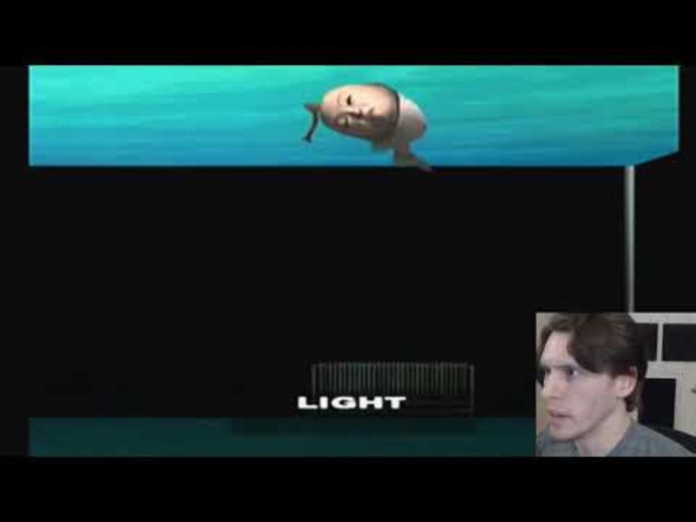 Jerma screaming heaven at dead fish