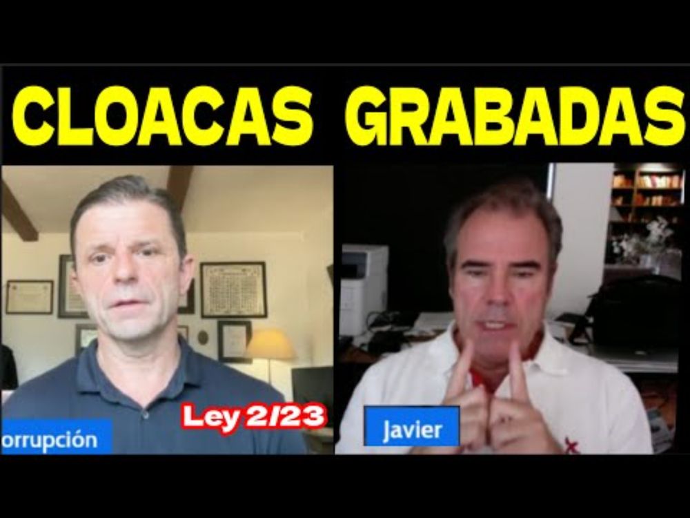 ENTREVISTA A J. PEREZ DOLSET: "LAS CLOACAS ESTÁN GRABADAS".