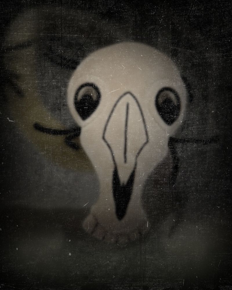 A toy version of a horse skull