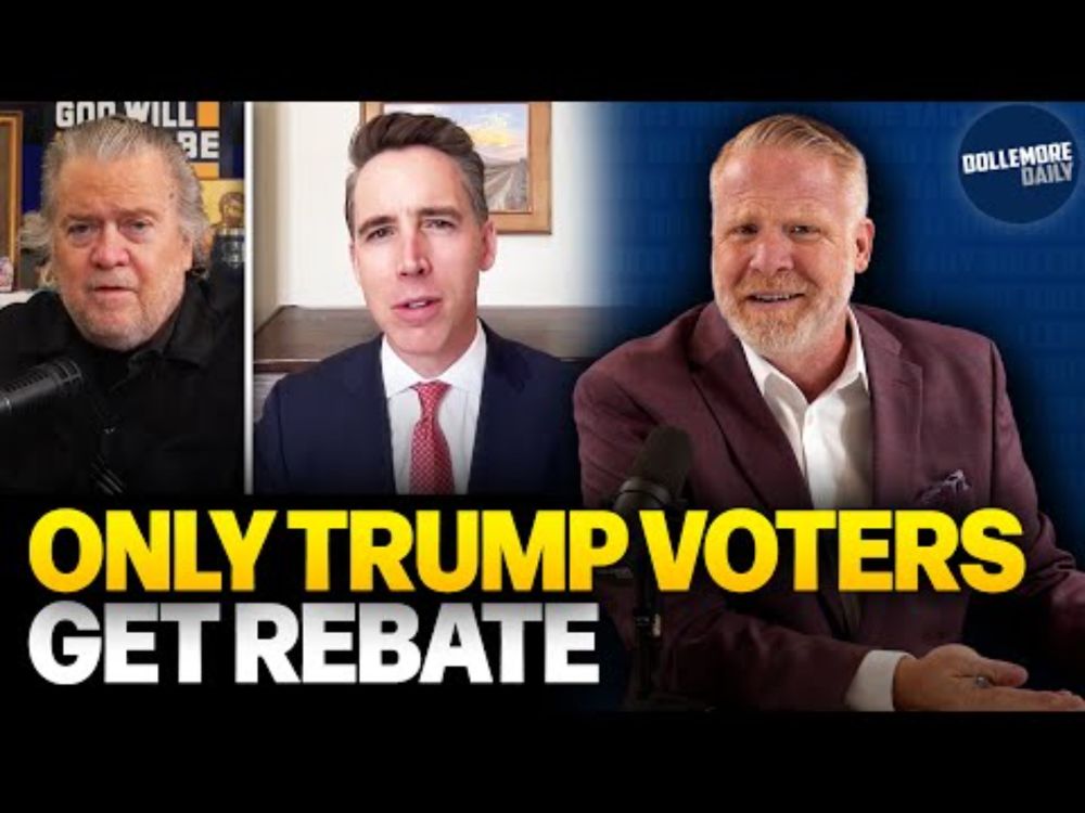 Josh Hawley: Trump’s Tariff Rebate ‘IS NOT GOING TO BIDEN VOTERS!!!’