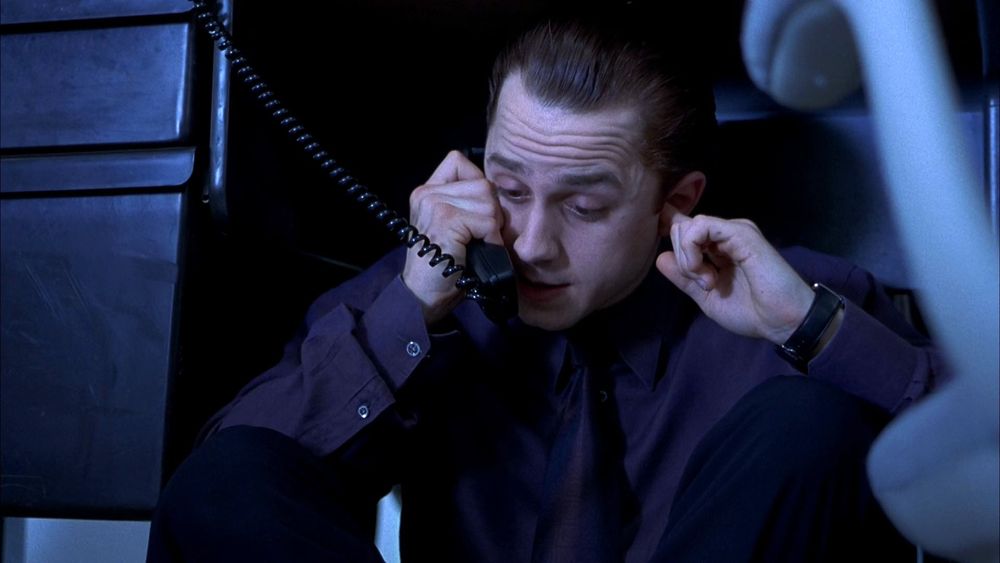 A screenshot of Giovanni Ribisi in the 2000 film Boiler Room.