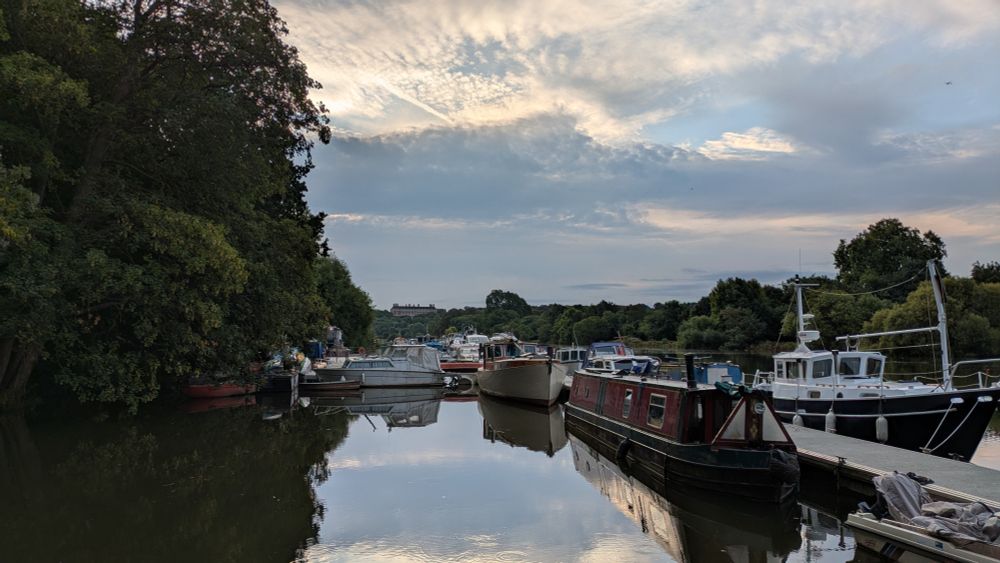 Hammertons ferry terminal at dawn 