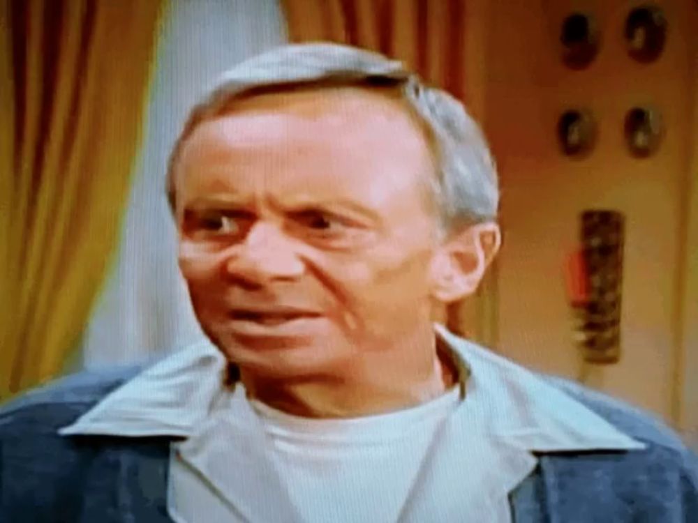 Grinning Threes Company GIF