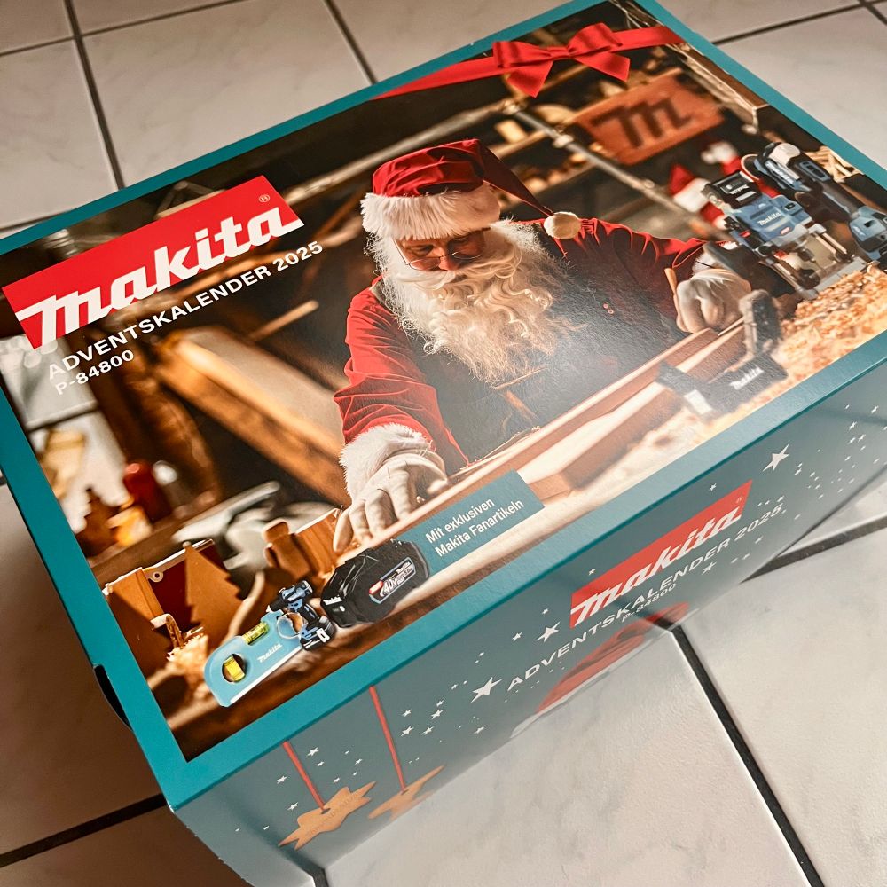 großer Adventskalender von Makita