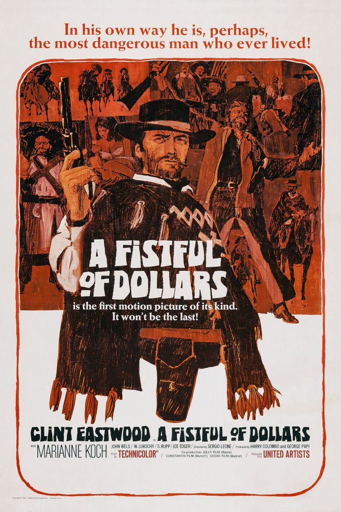 A Fistful of Dollars, a remake of Kurosawa's Yojimbo.