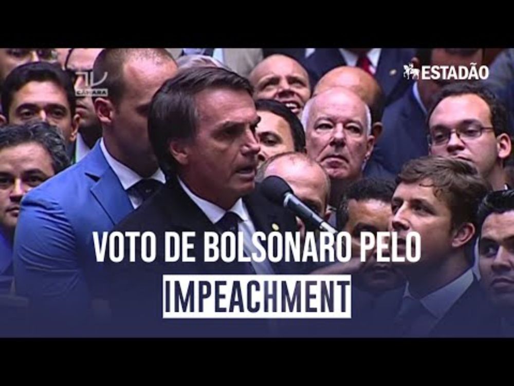 Bolsonaro exalta Ustra na votação do impeachment em 2016