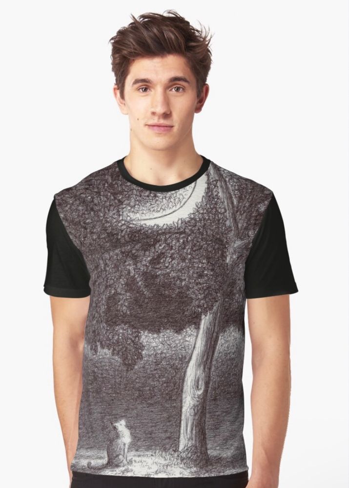 “Stopping By for a Rest and a Visit” 
graphic t-shirt 