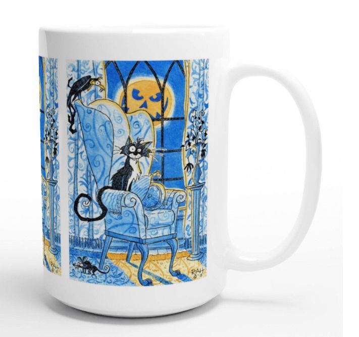 “Fang & Friends” 15oz ceramic mug