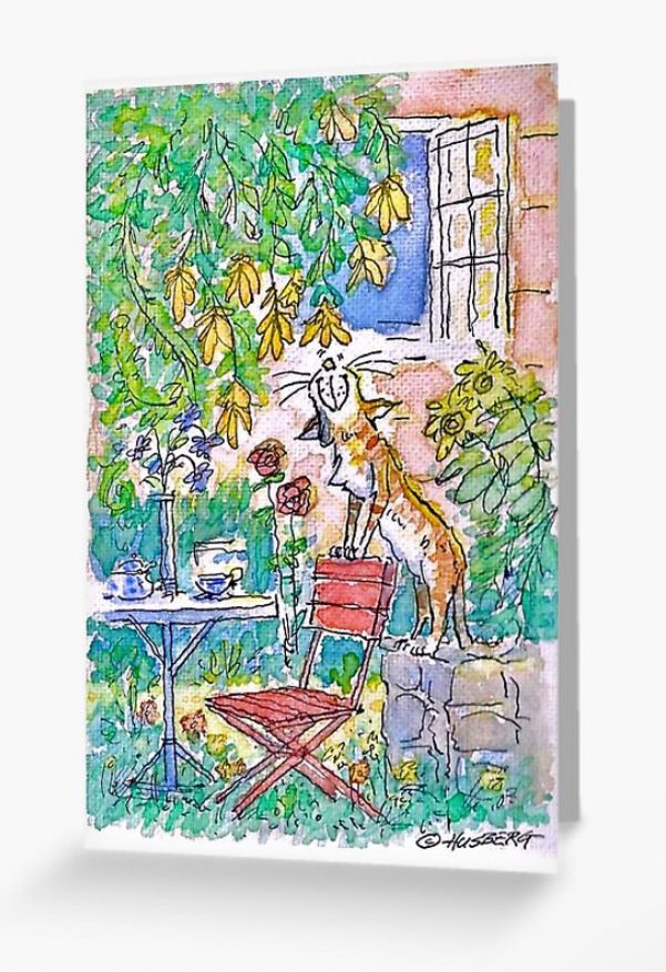“Shniff!”
greeting card 