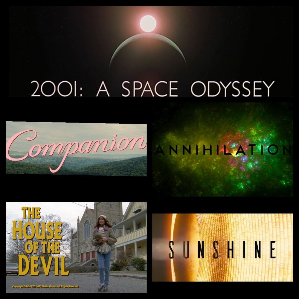Title card collage