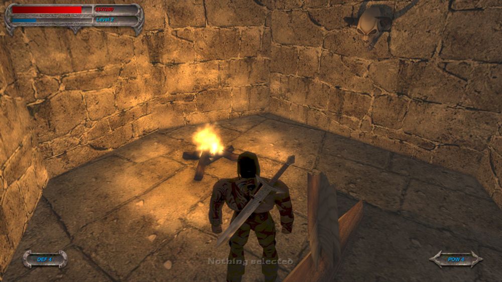 Screen shot of Severance: Blade of Darkness, a PC game from 2001 that is something of a proto souls game.