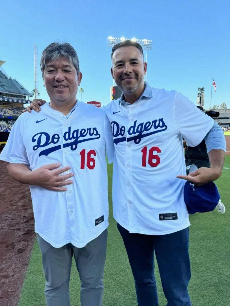 野茂英雄氏がドジャースの卒業生イベントに参加「野球の歴史において重要な人物」