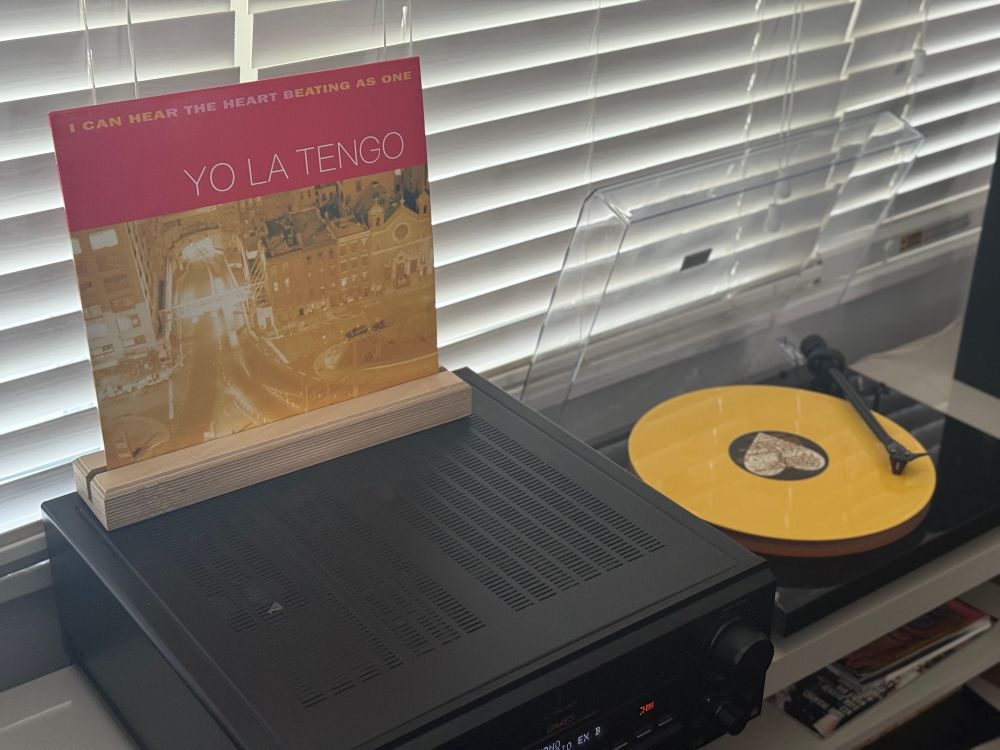 Yo La Tengo’s I Can Hear the Heart Beating as One on yellow vinyl 