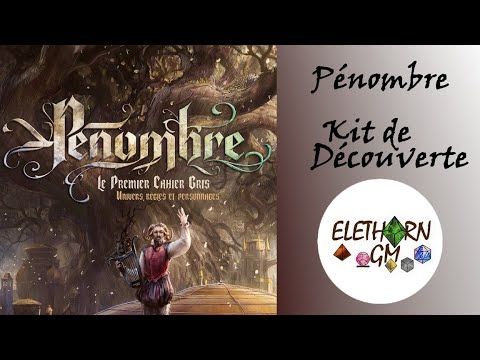 Pénombre, le Jeu de Rôle - Coffret découverte "Le Premier Cahier Gris"