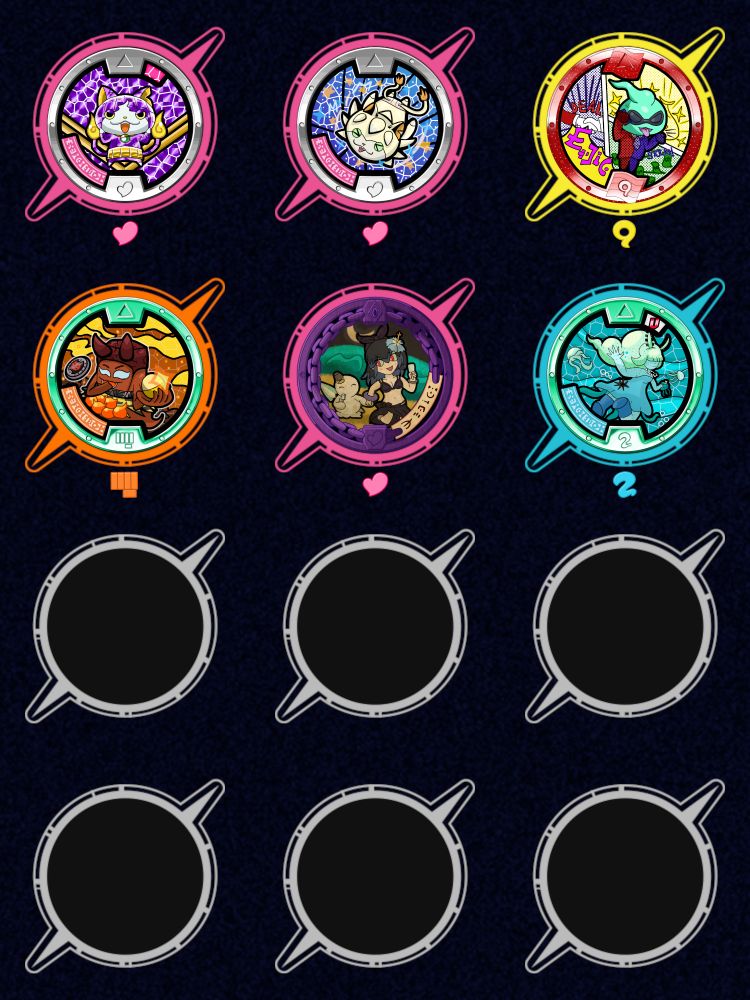 Amethnyan. Shining Thornyan. Usalien.
Gashaoni. Goku Beach Blizzara. Sea Rabby.
The 1st 4 are made by the Yo-kai Craft team.
Beach Glizzaria belongs to Tatebanyan on Twitter.
Sea Rabby belongs to me and UnderScore.