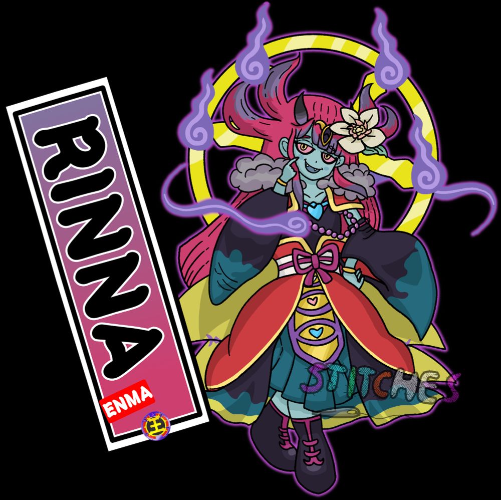 Rinna with the nametag.