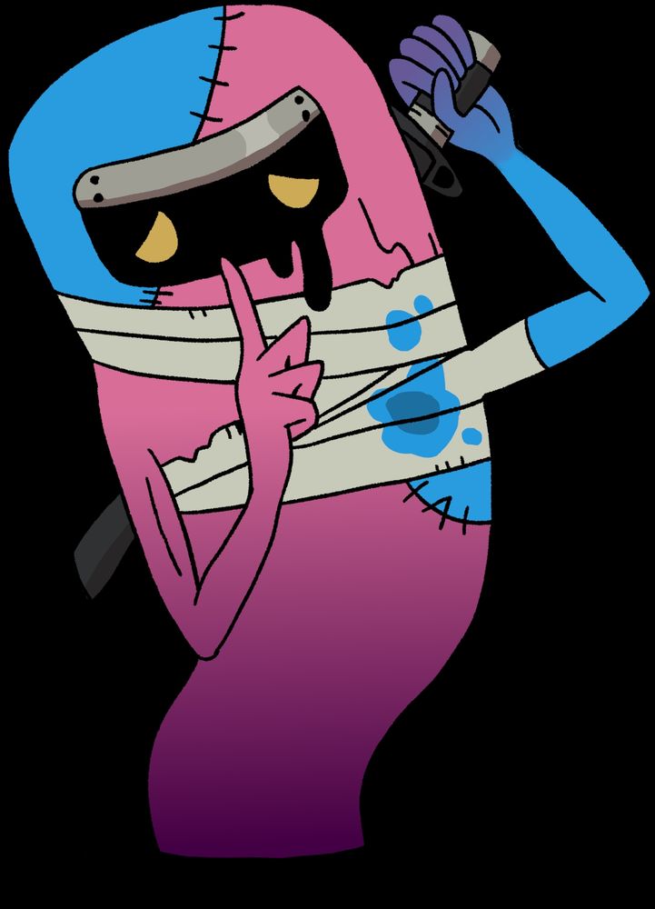 Necrodimmy upscaled render.