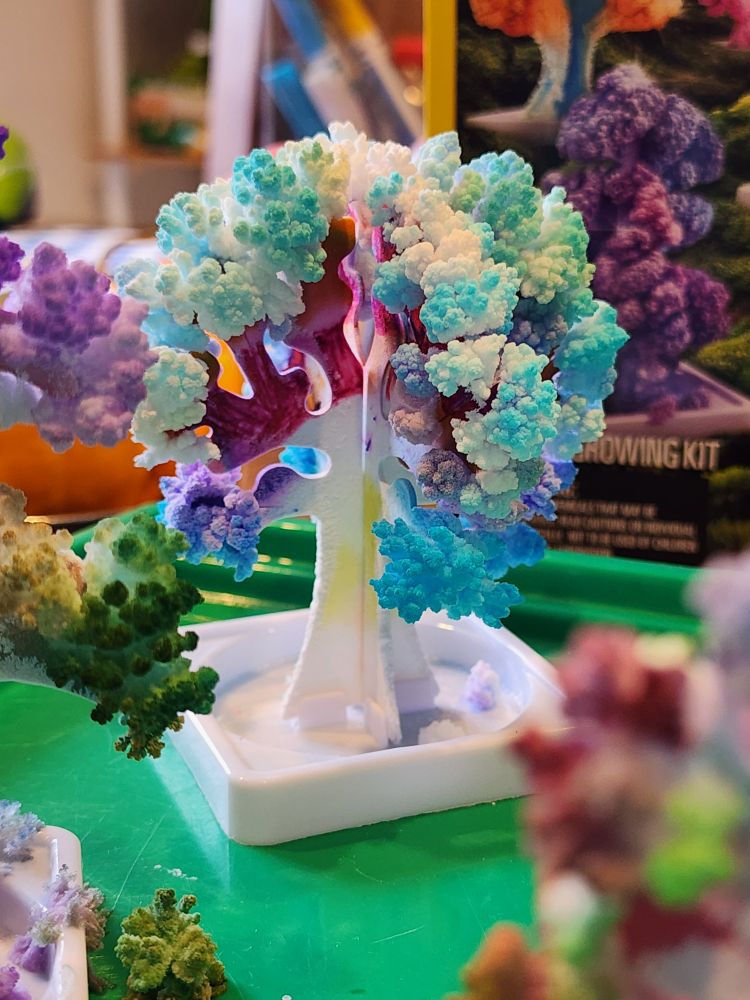 National Geographic Crystal Forest tree