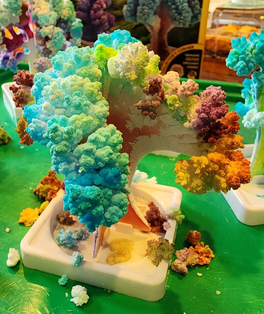 National Geographic Crystal Forest tree 