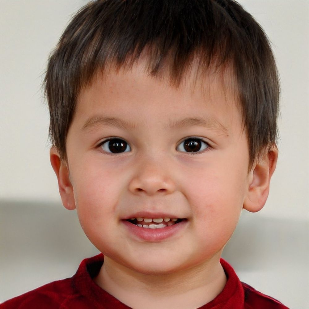 a randomly generated image of a young boy