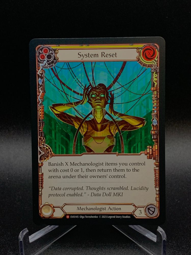 Flesh and blood card - System Reset
