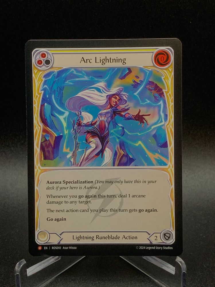 Flesh and Blood card - Arc Lightning (Rainbow Foil)