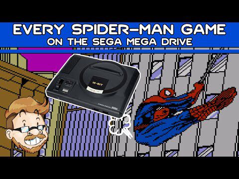 Every Spider Man Game on the SEGA Mega Drive