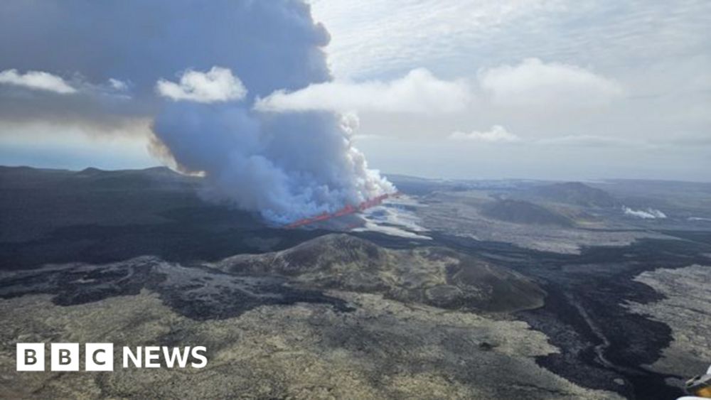 Iceland's Blue Lagoon evacuated as volcano erupts