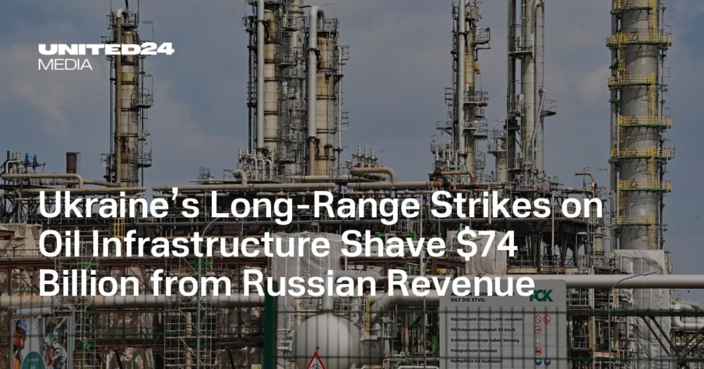 Ukrainian Defense Forces have struck key Russian oil and gas infrastructure, costing the Russian economy an estimated $74 billion and impacting its GDP.