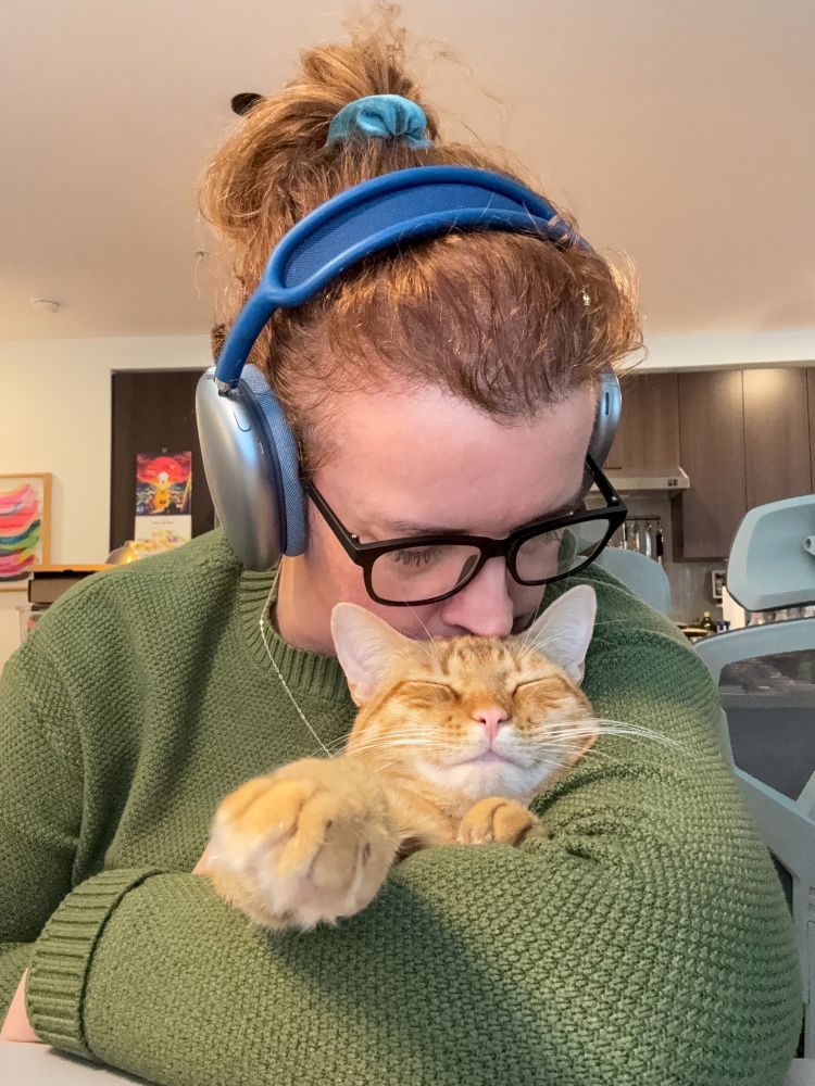 Definitely not being cuddled against my will