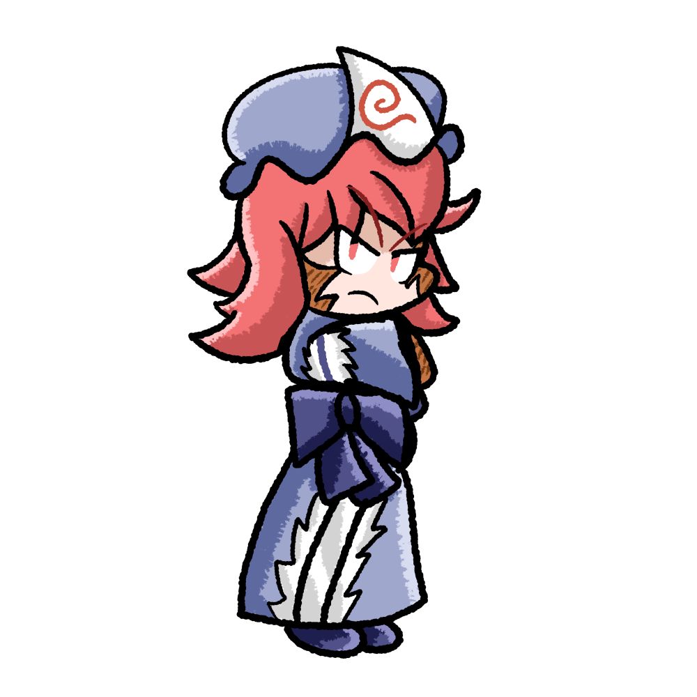 Yuyuko, the Burnt Princess of the Netherworld (by Helvynia)