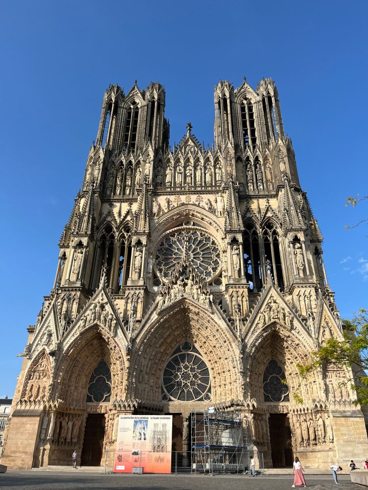 La cathédrale de Reims qui serait la plus belle