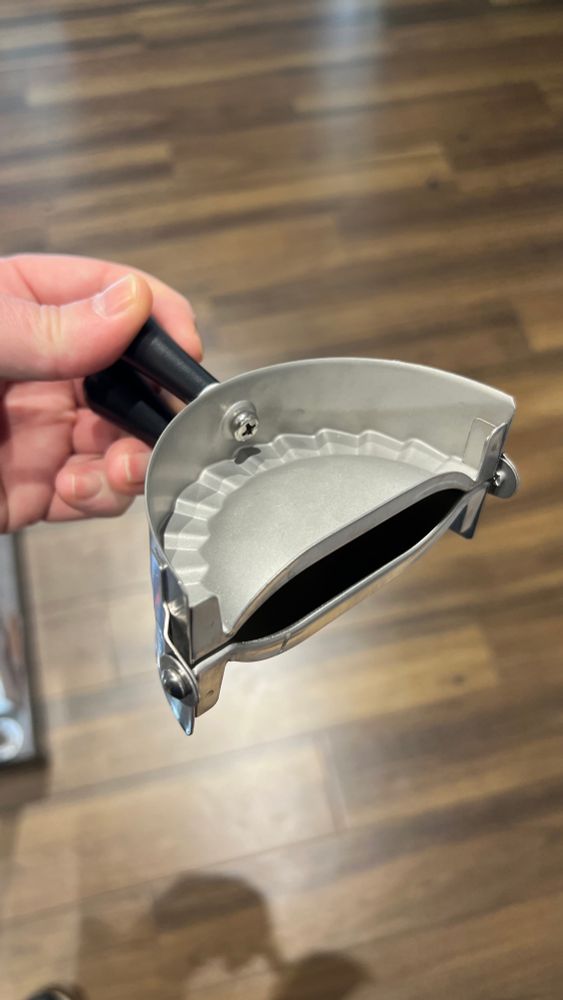 Foto einer Maultaschenpresse