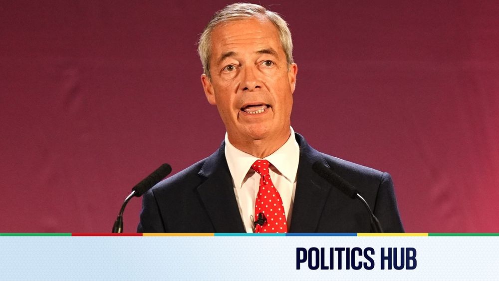 Nigel Farage is unveiling his deportation plans for if Reform UK were to win the next general election, which is set to take place in 2029. He says migration poses a "genuine threat to public order". ...