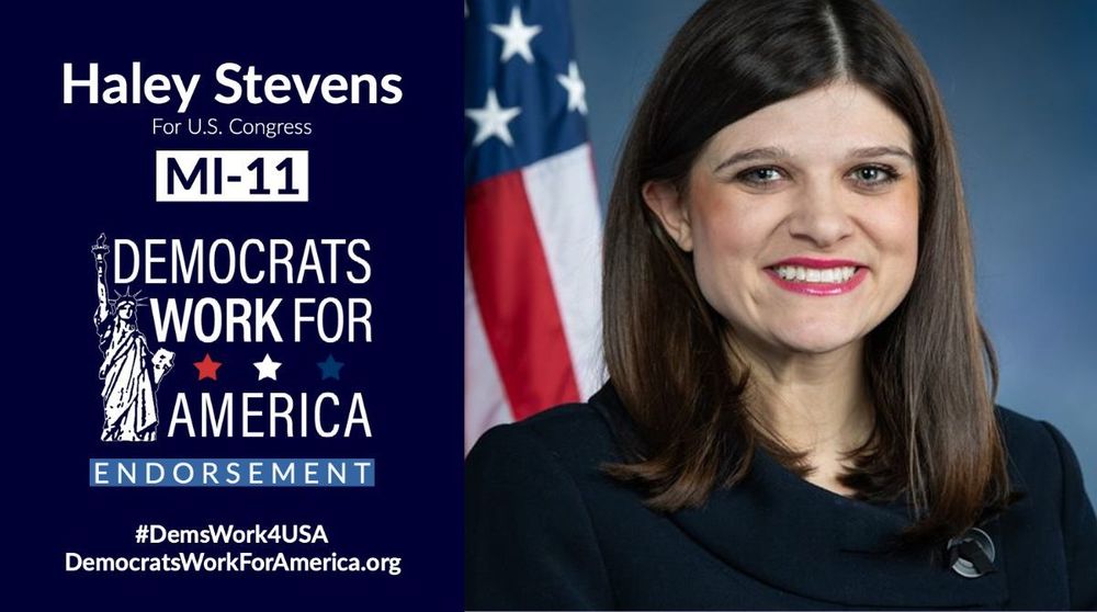 Help re-elect Haley Stevens for MI-11!