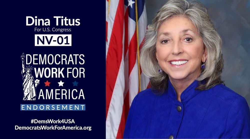 Help re-elect Dina Titus for NV-01!