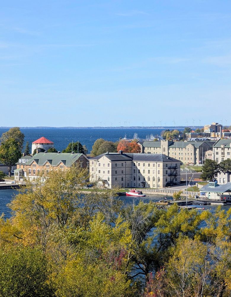Royal Military College as seen from Fort Henry 