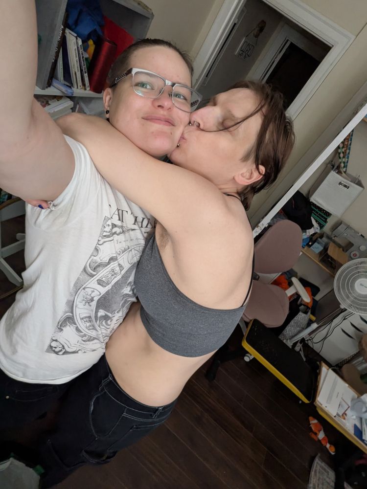 The read herring and their partner. The cutest and dorkiest couple you've ever seen. 