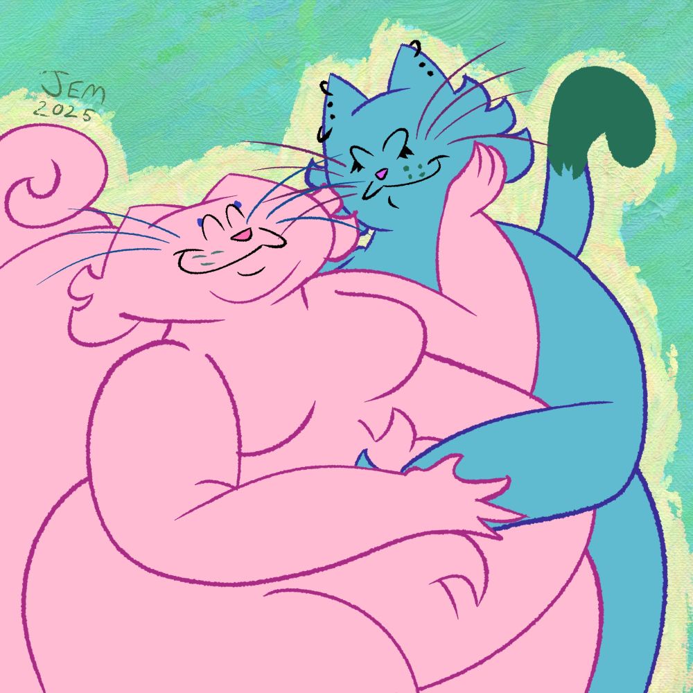 Frida and Emma holding each other passionately.